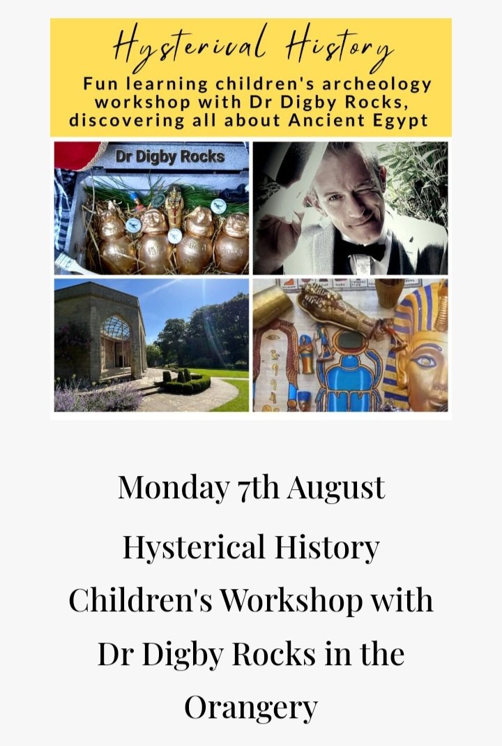 Fun in #egyptology with #drdigbyrocks the famous #archaeologist at @Chidd_Castle #hystericalhistory #halfterm #whatsoninkent