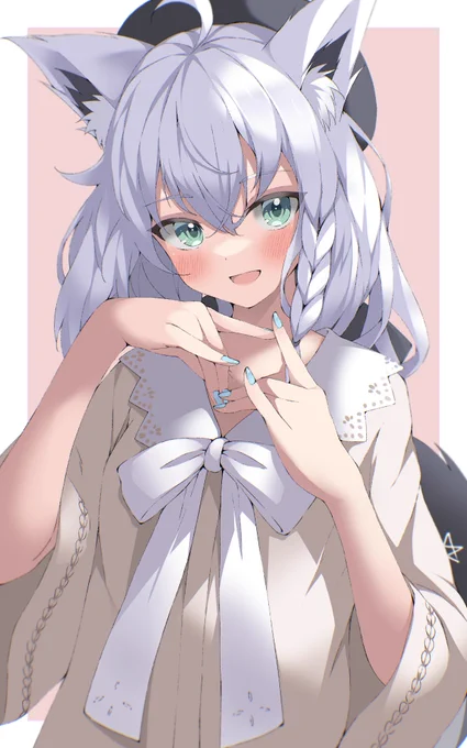私服きーつね #絵フブキ