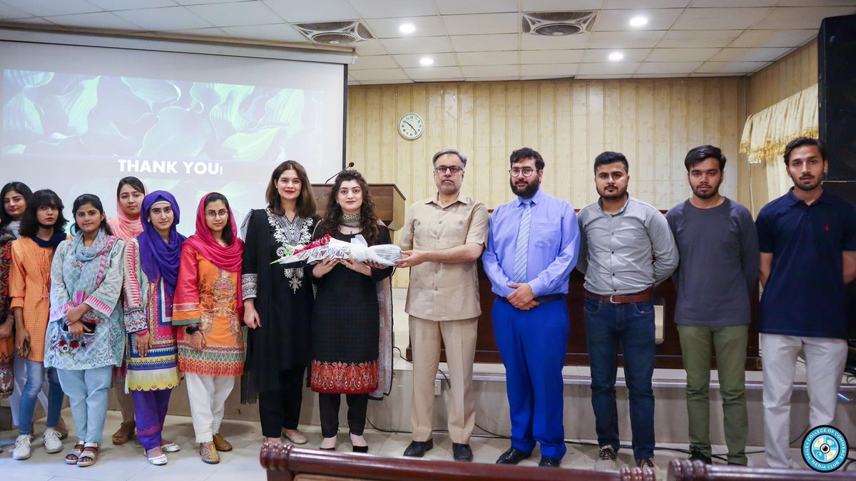 GreenHRSolution's tweet photo. @alishba_tayab invited as guest speaker on Green HR Practices, at Hailey College of Commerce, University of Punjab. Thank you so much for the wonderful opportunity. https://t.co/OcfyRqW5lB