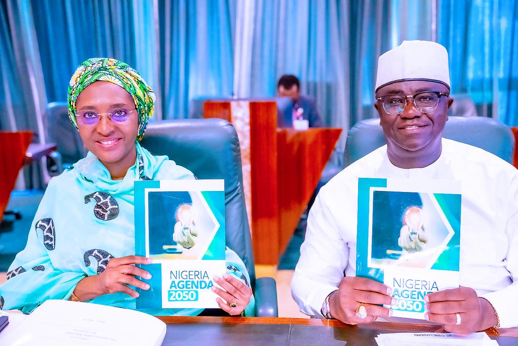 Minister <a href="/FinMinNigeria/">Federal Ministry of Finance</a>, Zainab Ahmed told the President and other FEC members present at the inauguration that with the expected improved capital accumulation, investment as a ratio of GDP is expected to increase from the current 29.40 per cent to 40.11 per cent by 2050.