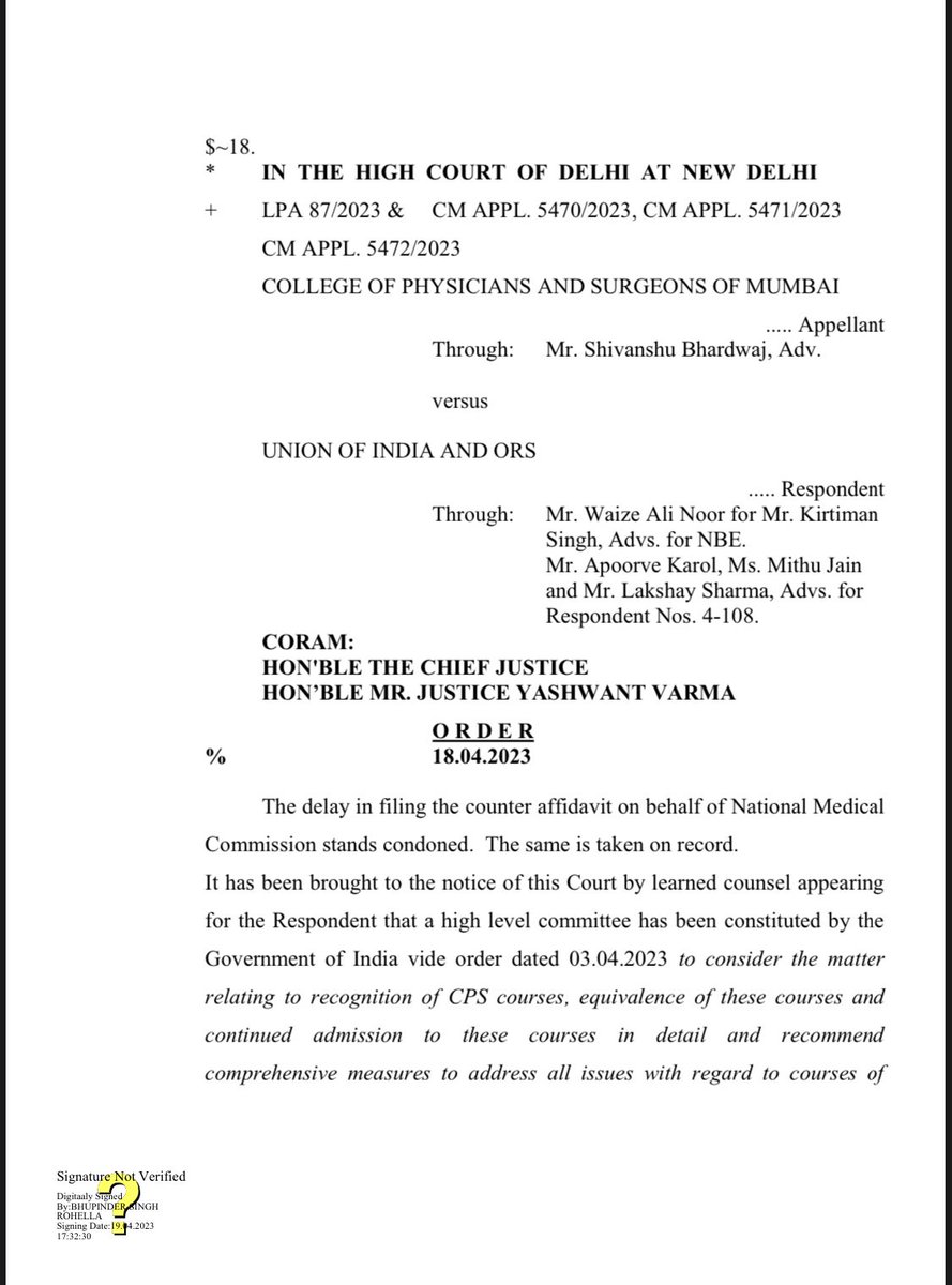 neetpg2026next's tweet image. Court proceedings in the CPS Matter, The letter issued by NMC is not the final decision. It remains a very controversial recommendations, that&apos;s regressive and aims to compromise the public interest.