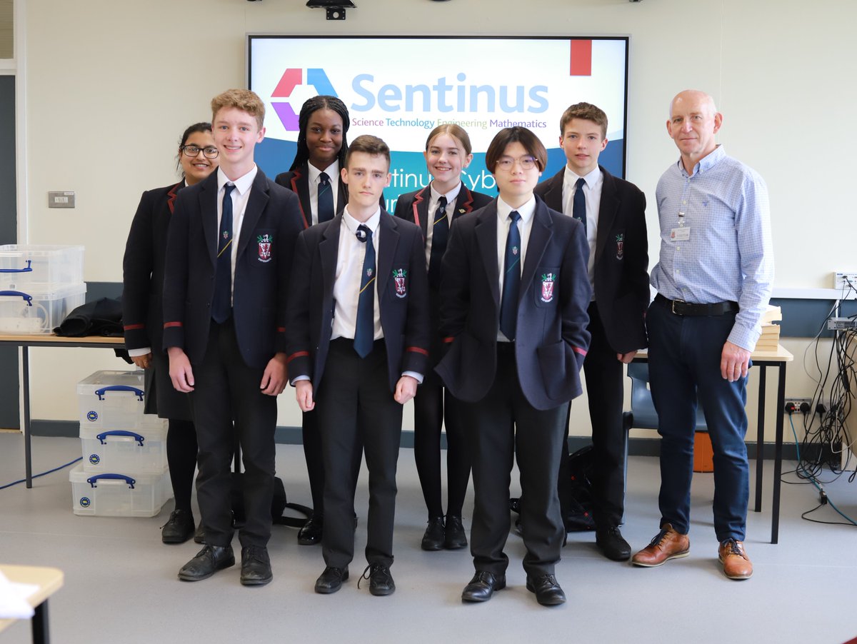 WHS_Computing's tweet image. Our Year 11 Digital Technology students enjoyed having @SentinusNI in this week to look at cyber-security using Microbits!