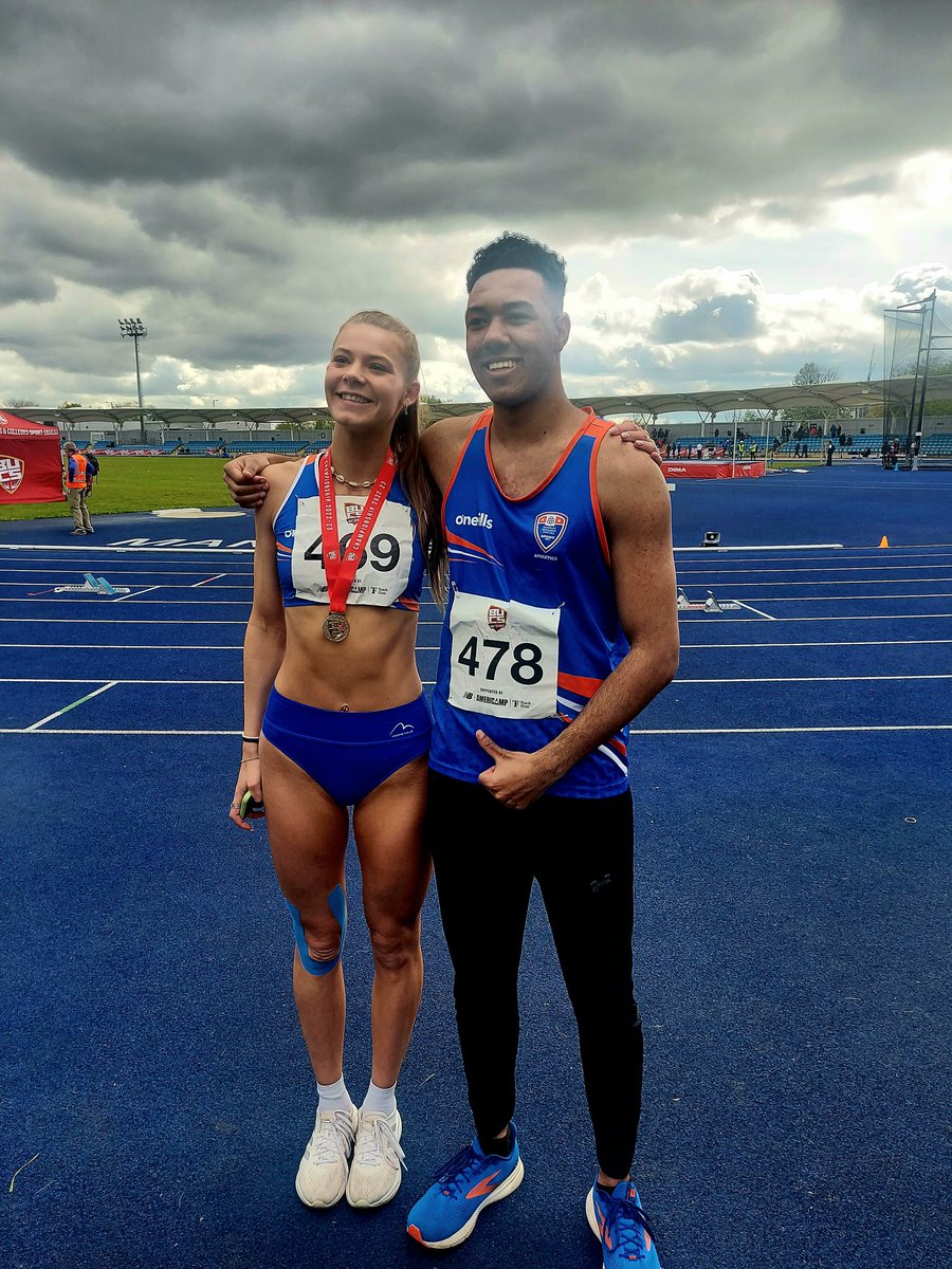 Congratulations Emily Madden-Forman <a href="/BUCSsport/">BUCS</a> HJ double gold in 2023. Plus all our other finalists and team members.🧡💙.
<a href="/MMUSport/">MMU Sport</a> <a href="/McrInstSport/">Manchester Met Institute of Sport</a> #wearemmu #bannersrunningsnaps