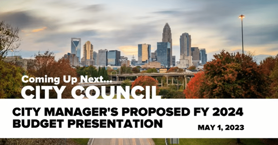 City of Charlotte releases proposed /FY 2024 budget - ncconstructionnews.com/city-of-charlo… Carolina Construction News staff writer

The City of Charlotte’s proposed budget for the next fiscal year responds to economic challenges and core services.

“Over the last several years, the cit...