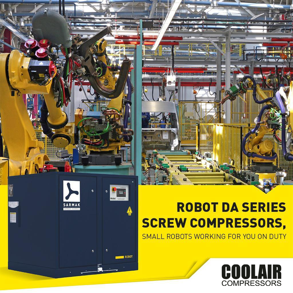 coolairpk's tweet photo. Reduce your carbon footprint & add efficiency to your business with Screw Robot Series compressors for agile, strong and courageous businesses
📞03358775553
🌏https://t.co/Toa3XvX4Kl
#coolaircompressors #SARMAKKOMPRESÖR #Pakistan #dryer #filters #tanks #compressorservice #oil https://t.co/3XTCcrnoKh