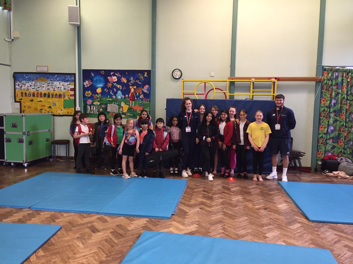 Thank you @claudia_frag for a truly inspirational visit <a href="/fouroaksprimary/">Four Oaks Primary</a> yesterday. A day we will never forget! 

<a href="/BritGymnastics/">British Gymnastics</a> 
<a href="/PremEducationUK/">Premier Education</a> 

#PremierEducation #BritishGymnastics
#ClaudiaFragapane
