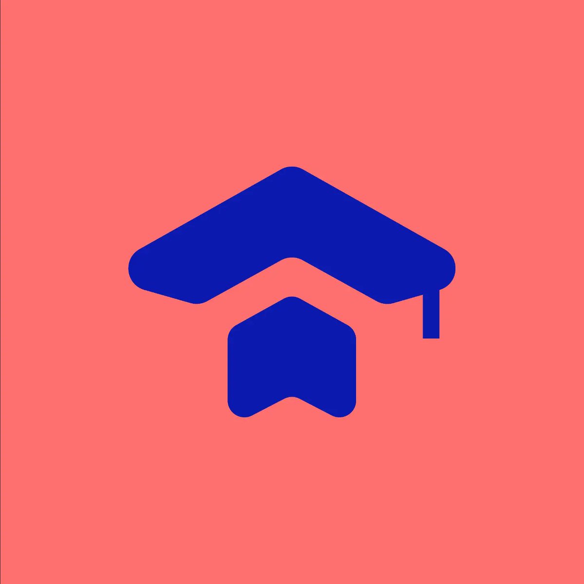 JLS_tutor's tweet photo. Nuestro icono se divide en 2 partes:

La parte superior hace rerefencia a un birrete de graduación y la parte de abajo hace rerefencia al liston qué acompaña la medella de la excelencia. 

Las dos formas unidas impulsan a los estudiantes alcanzar el éxito, siempre hacia arriba. https://t.co/hSMfpN16mo