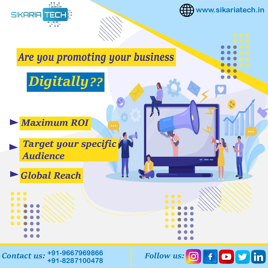 sikariatech's tweet photo. Are you promoting your Business Digital?
1. Maximum ROI
2. Target your specific Audience 
3. Global Reach 
#sikariatech #digitalsolution #digitalmarketing t #socialmedia #menudesign #multivendor #digital_marketing_services #logodesigning  #graphicdesign #branding #marketing https://t.co/YdGkausut0