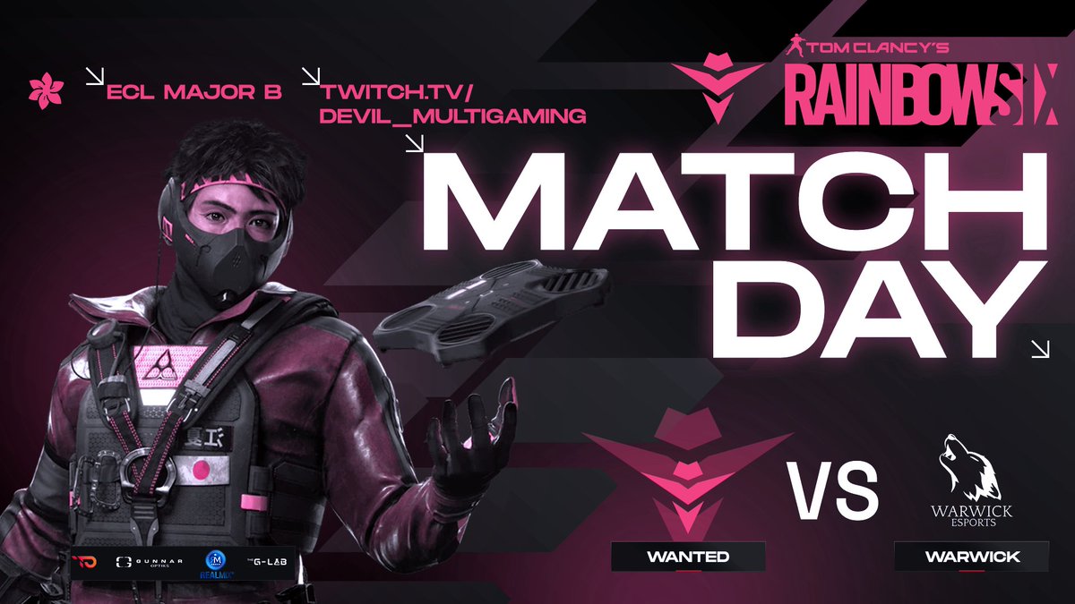 WanteD_TeamFR's tweet photo. 𝗘𝗟𝗖 𝙎𝙥𝙧𝙞𝙣𝙜 𝙇𝙚𝙖𝙜𝙪𝙚#𝟯  

A  very important last match tonight 👊  

🆚l @warwickesports 🇬🇧
⏰l 20h30
▶️l BO1 
⚔️l Major B-5C / 3V-2D
🎙️l @EsportDevils &amp; @BabaTVtwitch
 
📺https://t.co/40arr1I5E6 on live🔴

#WeAreWanteD🤠 https://t.co/dXJe7gGkvY