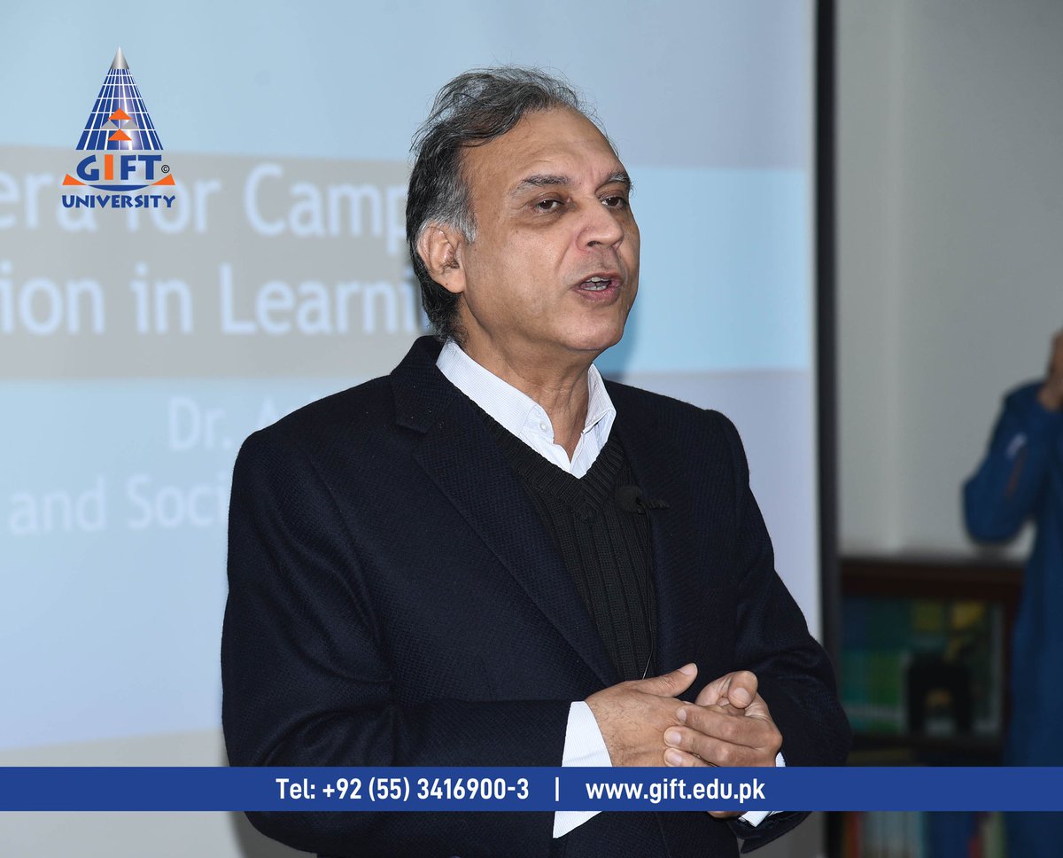 GIFTUniv's tweet photo. A workshop on Coursera was held at the Girls Block Library. Dr. Asir Ajmal, Dean of SASS, and Dr. Taimur Kayani, Dean of OLD, conducted the workshop, which provided a comprehensive overview of the courses and guidelines on how to maximize the learning experience.
#lifeatgift https://t.co/w02vRbBE62