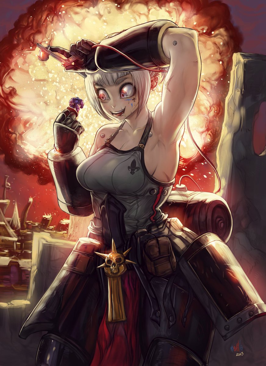 bartzman86's tweet photo. For the Emperor!  #WarhammerArt 

Commission by @Elsevilla_art https://t.co/eqGlh5s0NI