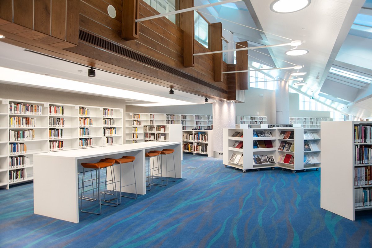 designconceptuk's tweet image. BEAUTIFUUL ICONIC SPACES! The Mohammed bin Rashid Library is a distinctive centre for culture and knowledge in Dubai. This incredible library provides a platform for intellectual, literary and imaginative minds. #librarydesign #libraries  #librarytourism thedesignconcept.co.uk/project/united…