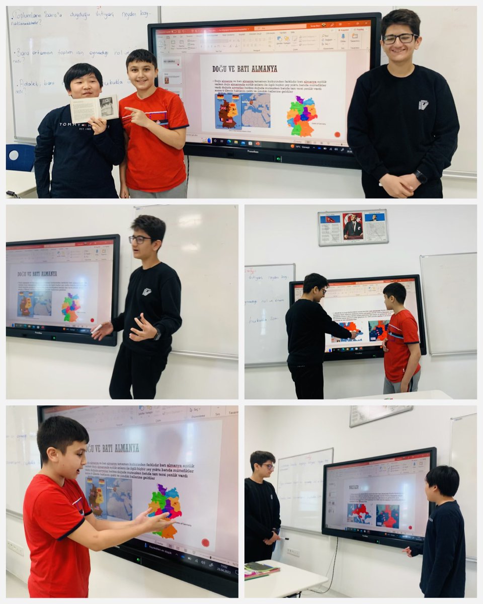 Deutsche Geschichte 🇩🇪 

Unsere Schüler haben eine Präsentation zum Thema: „Ost- und Westdeutschland“ gehalten.

                           ❤️💙

Öğrencilerimiz “Doğu ve Batı Almanya” konulu sunum yaptılar.

7A💝 
Muhammed 
Arez
Gunho 

<a href="/ozceylan_m/">M.ERTUĞRUL ÖZCEYLAN</a> 
<a href="/pnryakar/">Pınar Yakar</a>