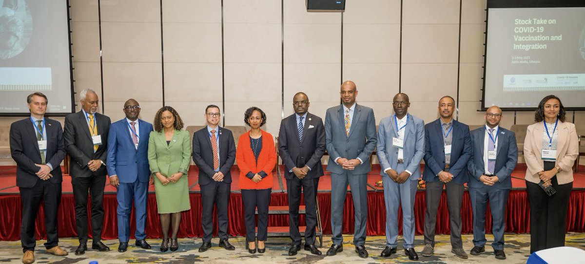 Ongoing: Global Stock Taking of COVID-19 Vaccine Delivery. Joined colleagues in Addis Ababa to assess progress, learn from experiences and apply lessons to strengthen routine immunization &amp; integrate C-19 vaccination into PHC.