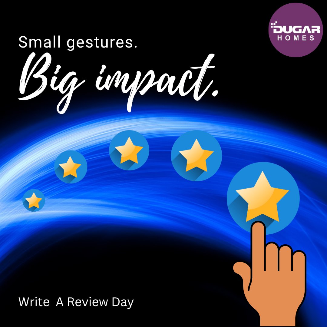 DugarCrm's tweet photo. We can't be good to every one all the time. What we can do, we must & one of that is #WritingAReview. If you found a #praiseworthy #service or #product, #WriteAReview about it.
#DugarHomes #Ambattur #BesantNagar #Perumbakkam #Manapakkam #WriteAReviewDay #SmallGesture #BigImpact https://t.co/1HT9WamF1H