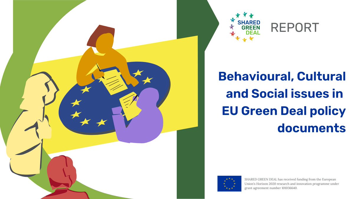 SharedGreenDeal's tweet photo. How does the @EU_Commission🇪🇺 address behavioural, cultural and social issues in the #EUGreenDeal💚?

@IEEP_eu answered that in our report from last year, highlighting current practice, possible improvements  and differences across policy documents🔍

➡️https://t.co/ZjZ9toFUbI https://t.co/v88iiu4TRh