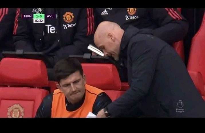 TompooDj's tweet photo. This is De Gea  our goalkeeper,don't score against him https://t.co/2NDztp1vlf