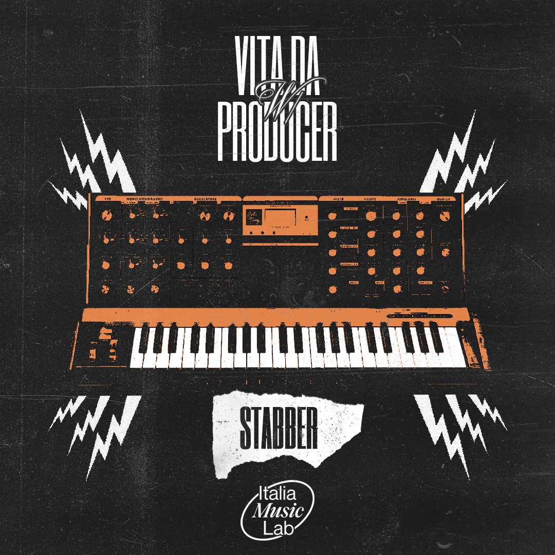 In vista del primo episodio di #VitaDaProducer, ripercorri con noi le produzioni preferite di #Stabber, selezionate in esclusiva per Apple Music 💥 👉🏻 bit.ly/stabber-playli… L’intervista sarà fuori il 5 maggio alle ore 14:00 sul nostro canale YouTube. #italiamusiclab