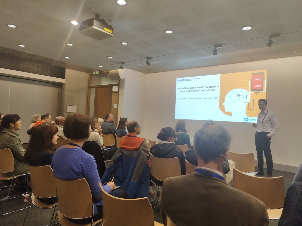 ARC_NWL's tweet photo. Breakout Session with the @ARC_NWL Multimorbidity and Mental Health Theme as well as the Digital Health theme. #CollaborativeCommunities https://t.co/wOP4B43427