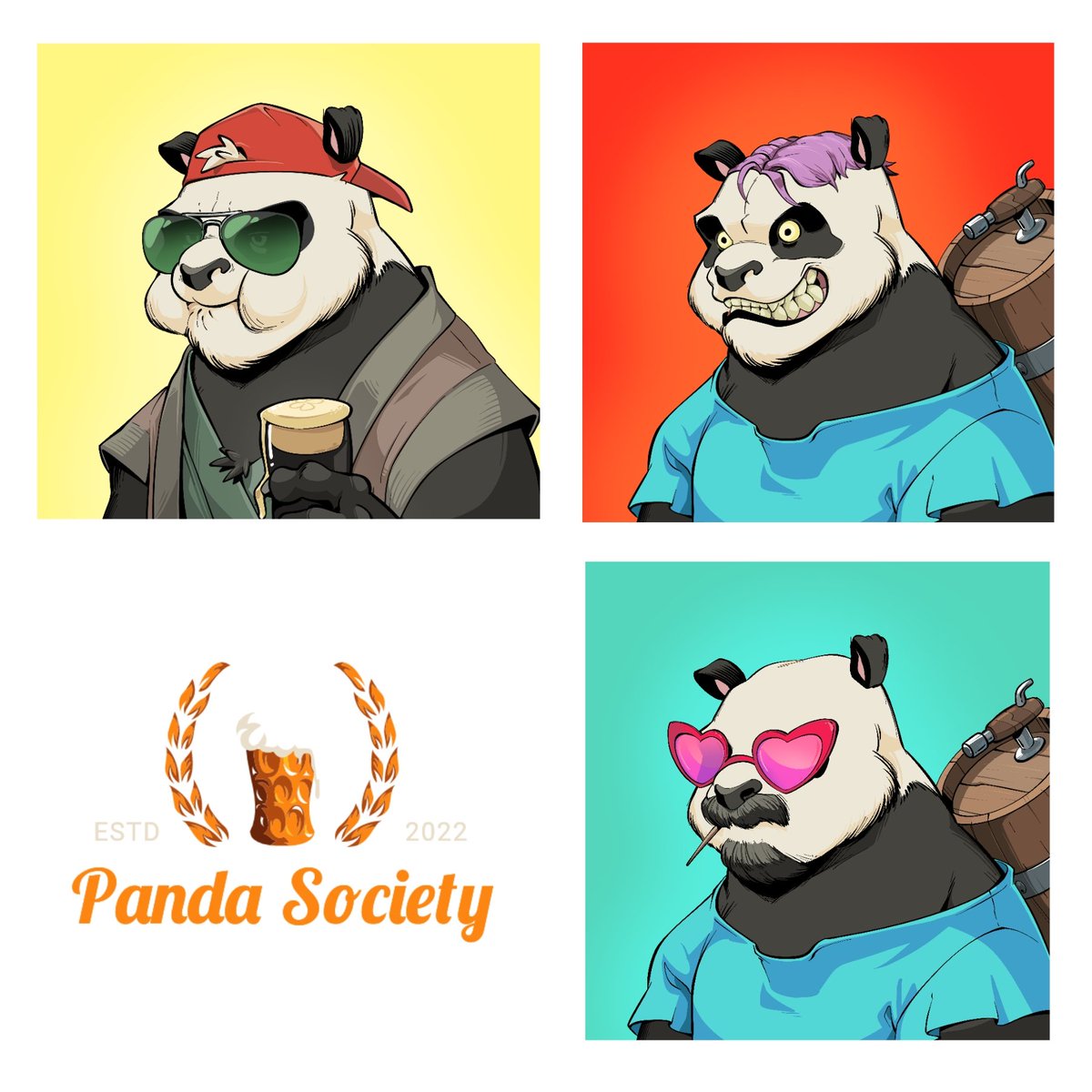 totally_remote's tweet photo. Happy Hump Day fellow Pandas. Cheers

#WednesdayBeer @PandaSocietyNFT #NFT https://t.co/YwyC1aN9BB