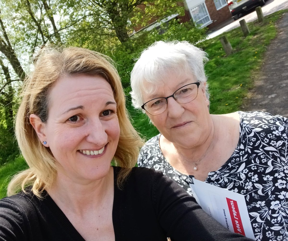 Beautiful morning for last minute #election deliveries 🌞 #VoteLabour #ChooseChange for @Lichfield_DC