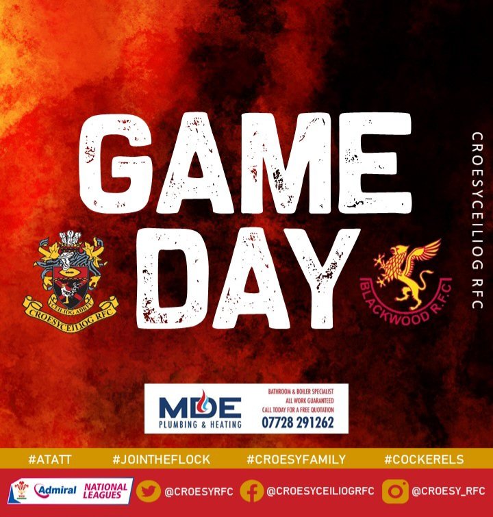 CroesyRFC's tweet photo. Tonight:

🆚 @BlackwoodRugby
🏆 @WelshRugbyUnion league - 2 East
📆 Wednesday 3rd May 2023
🏟 Northfields
📍 NP44 2JJ
⏰ 7:15pm Kick-off

#ATATT #rugby #cockerels #welshclubrugby #loverugby #rugbyfamily #welshrugby  #jointheflock #croesyfamily

🐓🔴⚫️🟡🏉🐓🏉🟡⚫️🔴🐓 https://t.co/0EDQZH6xQD
