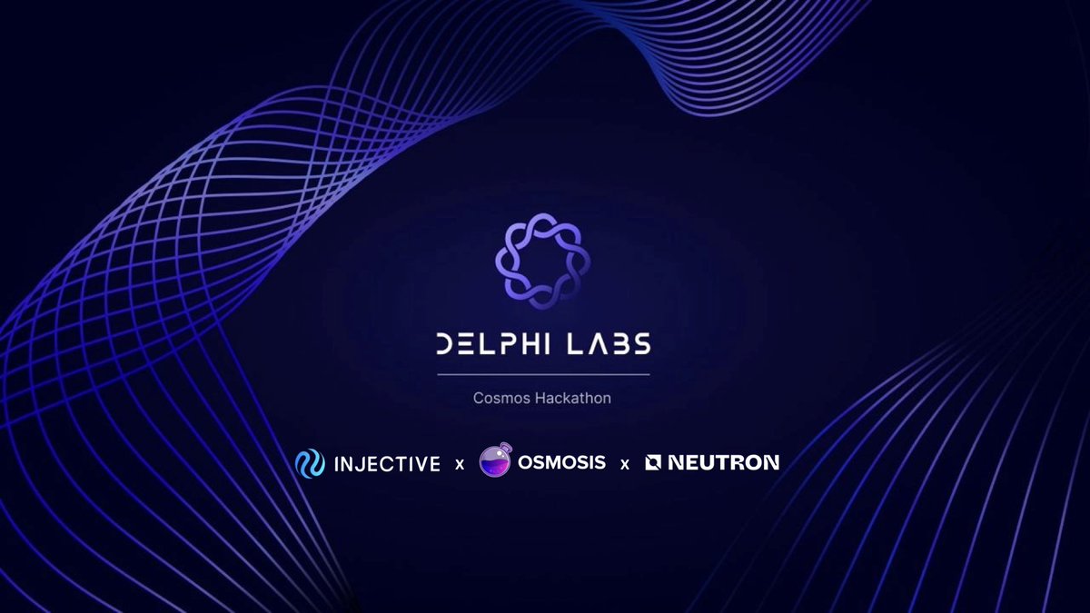 .<a href="/delphi_labs/">Delphi Labs</a>, @injective_ and others have partnered to host the Delphi Labs Cosmos Hackathon (registrations close May 8!)

Let's have a look at why Injective is such an attractive place to build and what project ideas are particularly synergistic with the chain 🧵👇
