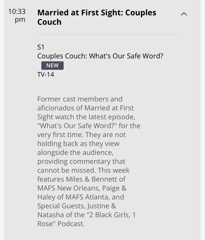 MAFSFan's tweet image. It’s Wednesday again! Here’s what’s coming up on Married At First Sight! #MarriedAtFirstSight #mafs #mafs16