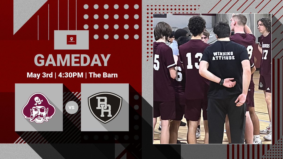 SOTMarauders's tweet photo. It’s Gameday!!
Your #sppvball Marauders take on #14 Bridgewater-Raritan at the Barn. The match is at 4:30PM and @rrodriguesspp will be providing updates on Twitter + you can also watch the game at the link below (video comes up at 4:25):
https://t.co/fkoHiNqwiA
@MrOlivola https://t.co/dO22zSgkZ4