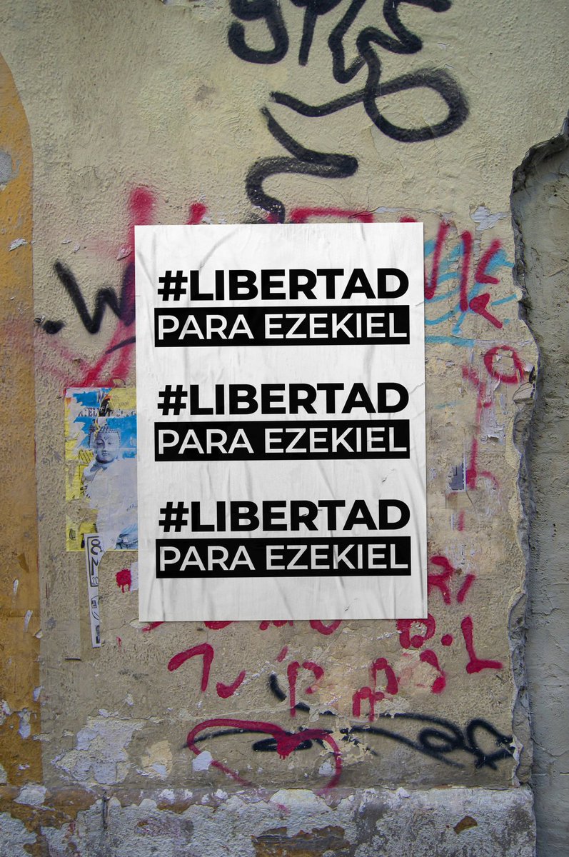 ⚠️⚠️⚠️⚠️

Atenció, hui ens hem trobat estos cartells pels carrers en diversos pobles i ciutats amb el #LibertadParaEzekiel 🙆🏻‍♂️ 

Als vostres pobles també els heu vist?? 🧐

#Corbella #NewSingle #Single #NouTema #NuevoTema #NuevaCancion #NovaCanço #Ezekiel