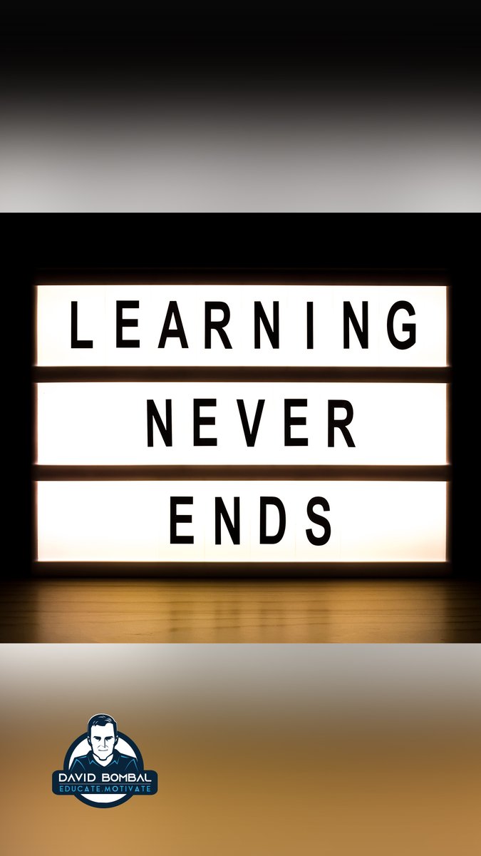 davidbombal's tweet photo. Learning never ends.

#DailyMotivation #inspiration #motivation #bestadvice #lifelessons #changeyourmindset https://t.co/xYM2Vg8Z5o