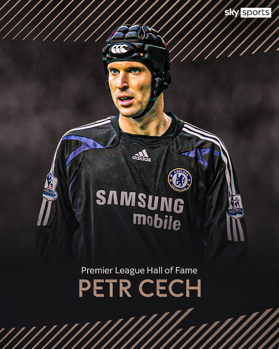 SkySportsPL's tweet image. Petr Cech is inducted into the Premier League Hall of Fame 🙌