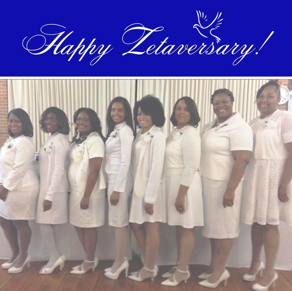 KappaIotaZeta's tweet image. Happy 8th Zetaversary Sorors 💙🤍!

#spring15
#zetaversary
#kappaiotazeta 
#liftingthelegacy