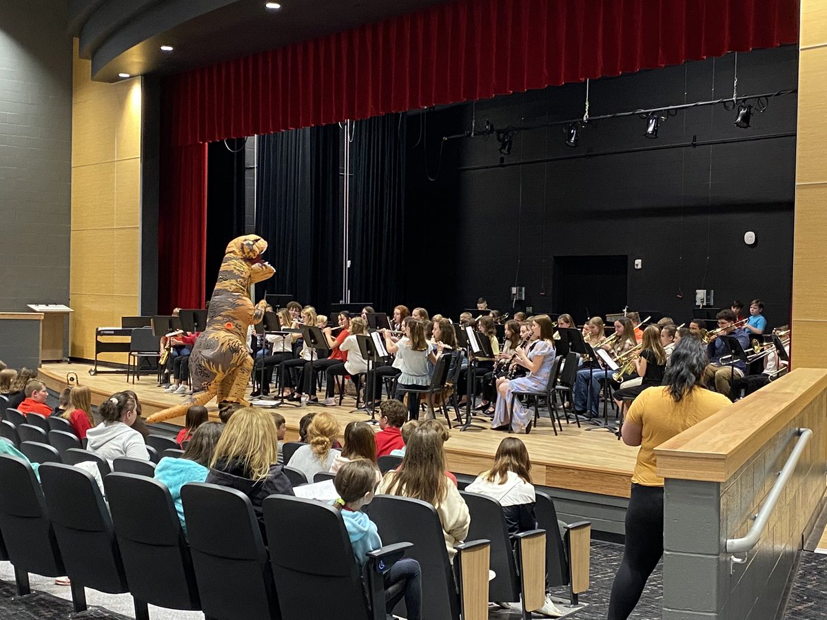 Great performance for our spring band concert!