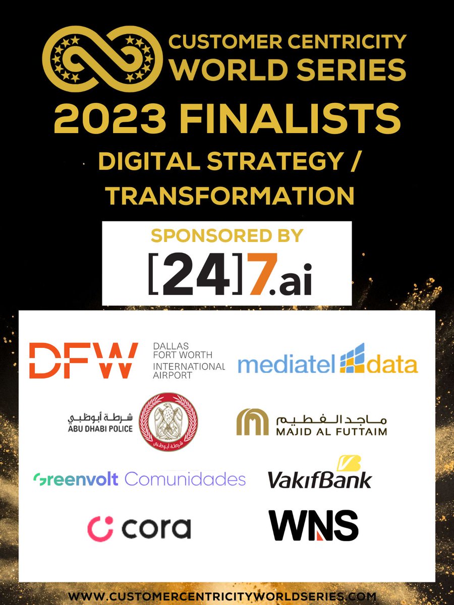MediatelData's tweet photo. Mediatel Data has been selected as a finalist for the Customer Centricity World Series in the Digital Strategy/Transformation category! This is fantastic news and a great honor for us. https://t.co/u7B9NCUMJR