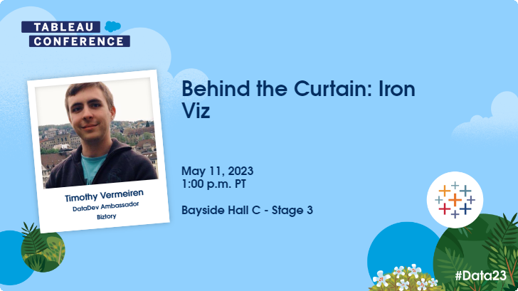If you like Iron Viz... join this session to reminisce and find out what it's like to be an Iron Viz judge!
