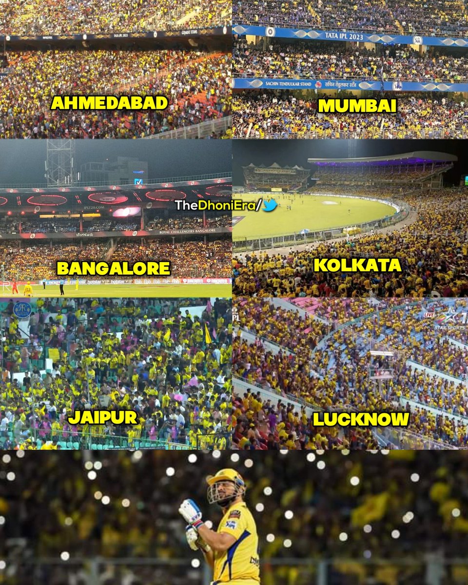 #CSKvsLSG

சிங்கம் எந்த காட்டுல  கால வச்சாலும் 
அந்த காடு சிங்கத்தோடததுதான்

#bleedyellove
#Dhoni
#Thala
#WhistlePodu 

#CSKvsLSG