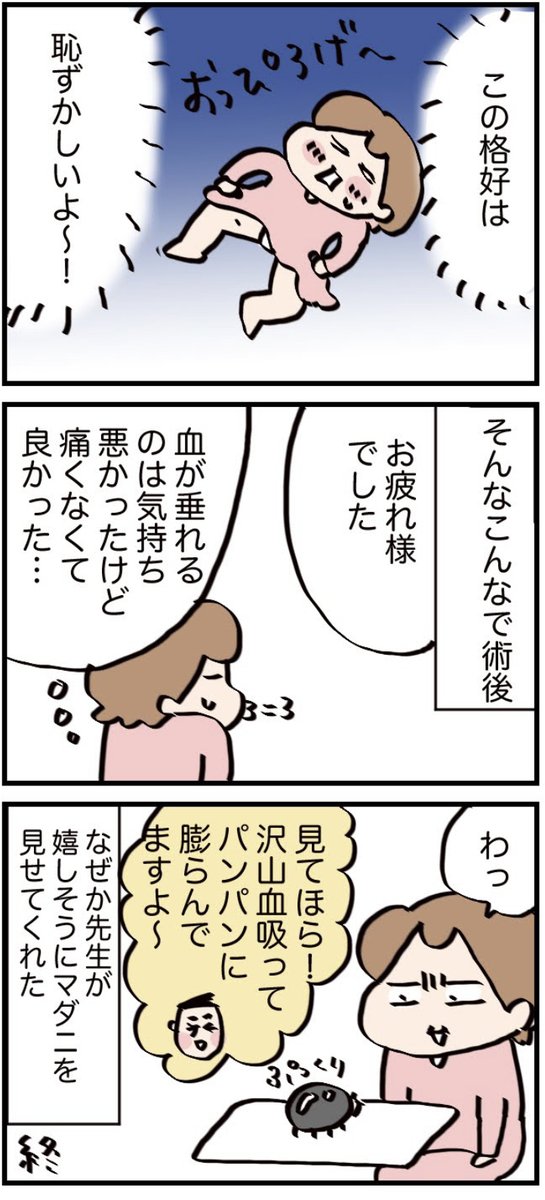 ■家の中でマダニに刺された話③(再掲)#漫画が読めるハッシュタグ