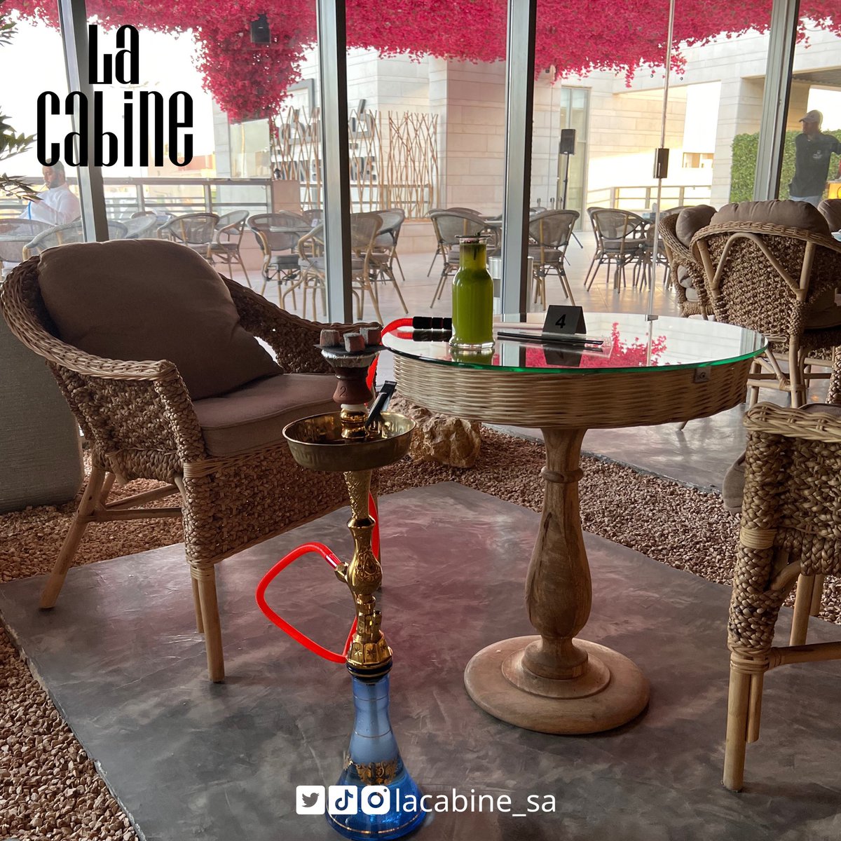 lacabine_sa's tweet photo. شاركونا الإضافة اللي تحبونها جنب شيشتكم ✨

#الرياض #كوفيهات_الرياض #Coffee #لاكبين_لاونج https://t.co/9MtleD2HUx