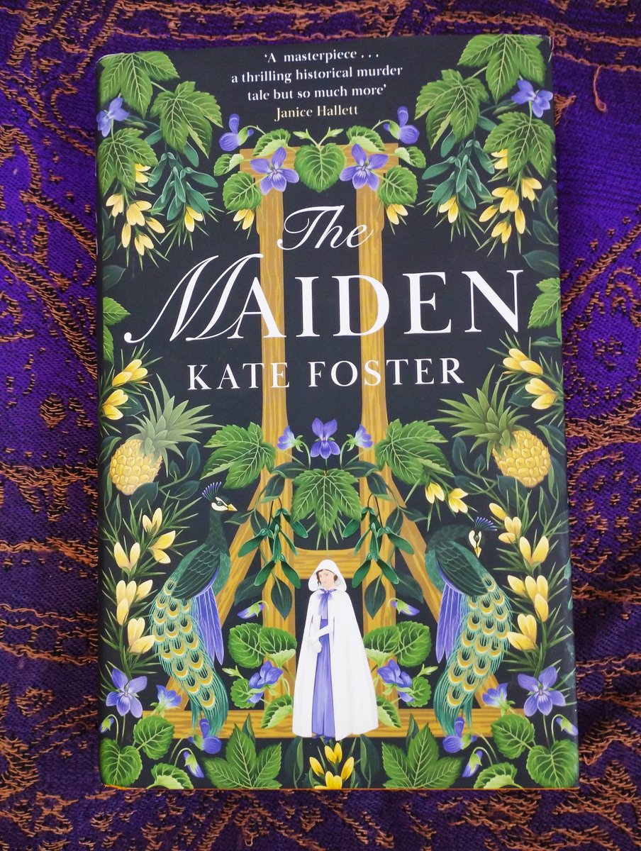 It's my turn in the tour for this dazzling debut..💜💚

My 5🌟 review is below, but historical fiction fans will not want to miss this book!

#TheMaiden by @KateFosterMedia  is out now! A must read!
Go, go, go!

goodreads.com/review/show/55…

#BookTwitter #BooksWorthReading