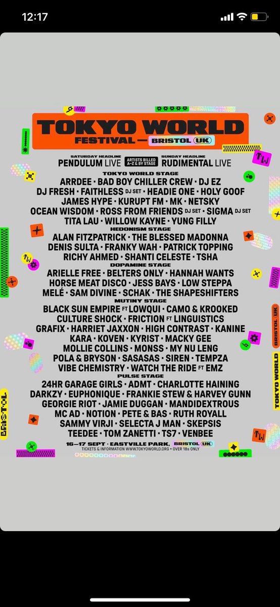 SaSaSaSDnB's tweet image. Tokyo World, let’s goooo