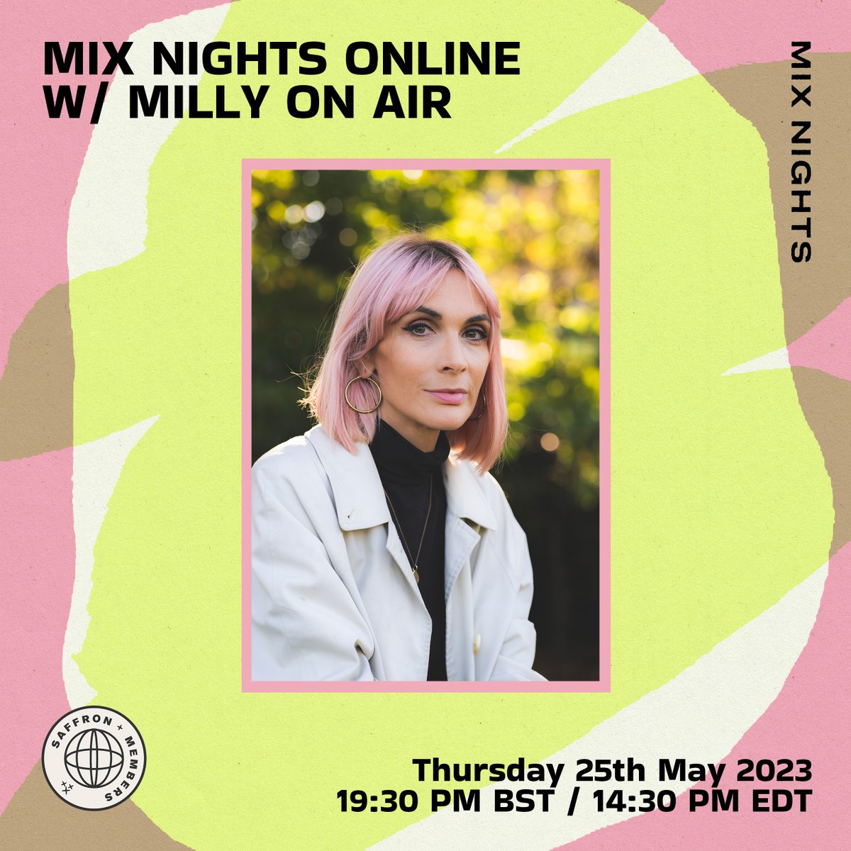 Mix Nights (@mixnights_dj) on Twitter photo Are you a DJ looking to start your own radio show or podcast? 🎙️
DJ, podcaster, BBC radio presenter and producer <a href="/Milly_on_Air/">Milly on Air</a> will be sharing insights from across her extensive career in this month's Mix Nights Online.
More info & tickets: eventbrite.co.uk/e/mix-nights-o… Are you a DJ looking to start your own radio show or podcast? 🎙️
DJ, podcaster, BBC radio presenter and producer <a href="/Milly_on_Air/">Milly on Air</a> will be sharing insights from across her extensive career in this month's Mix Nights Online.
More info & tickets: eventbrite.co.uk/e/mix-nights-o…