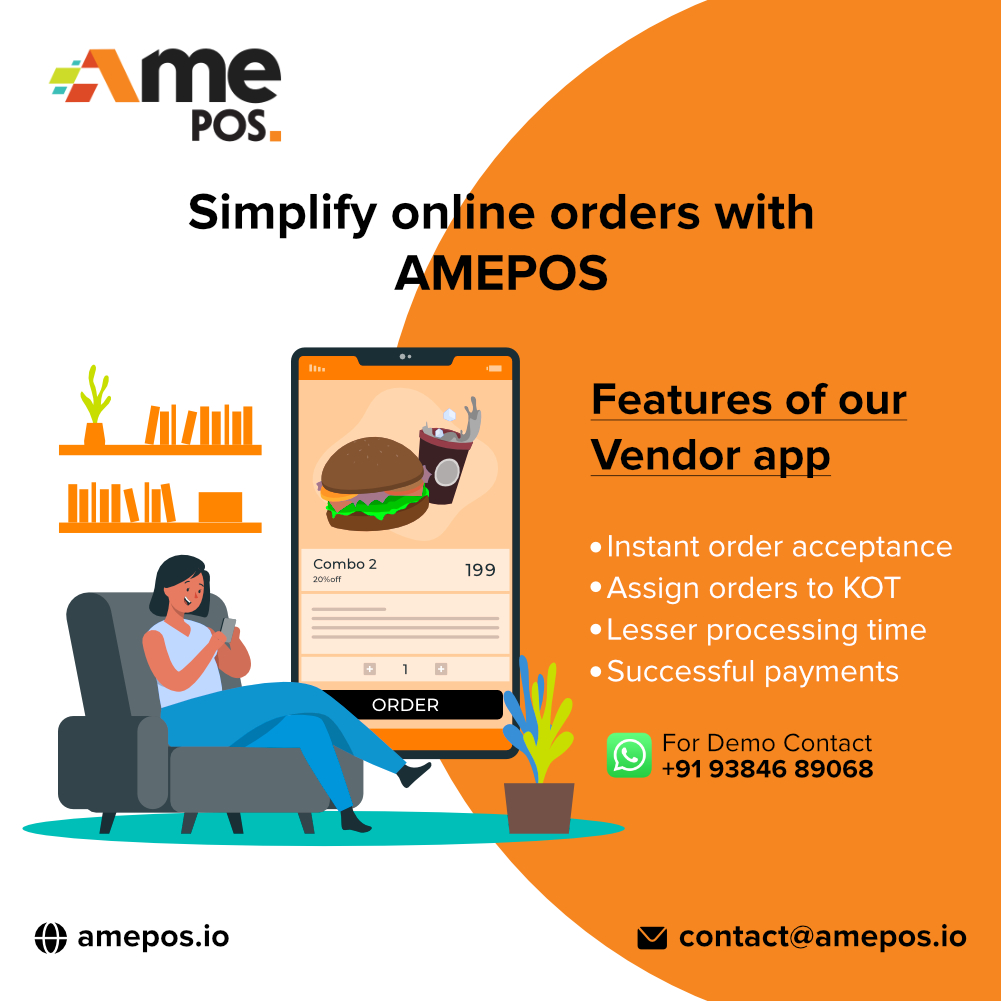ame_pos's tweet photo. Our dedicated app for online orders from Amepos will bring joy to your customers. We inculcate the art of six sigma to make your customers delighted.

For more details, kindly visit: https://t.co/RUay7TMznu

#restaurantowner #pointofsales #pointofsalesystem #pointofsalessystem https://t.co/w1BO8ba0Cd