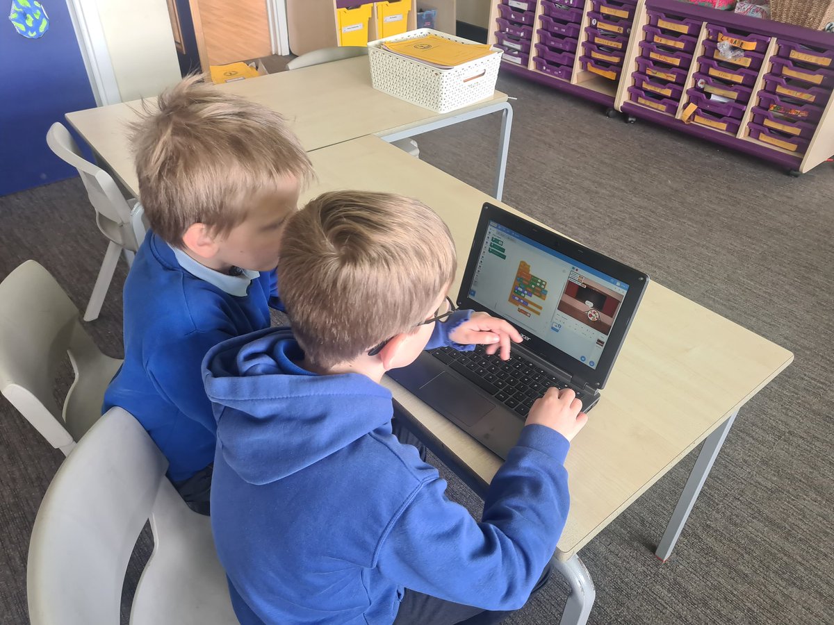 CoedGlas2024's tweet photo. Coding our own times tables quiz using Scratch @CoedGlas #dcframework https://t.co/zBgHVzKgSr