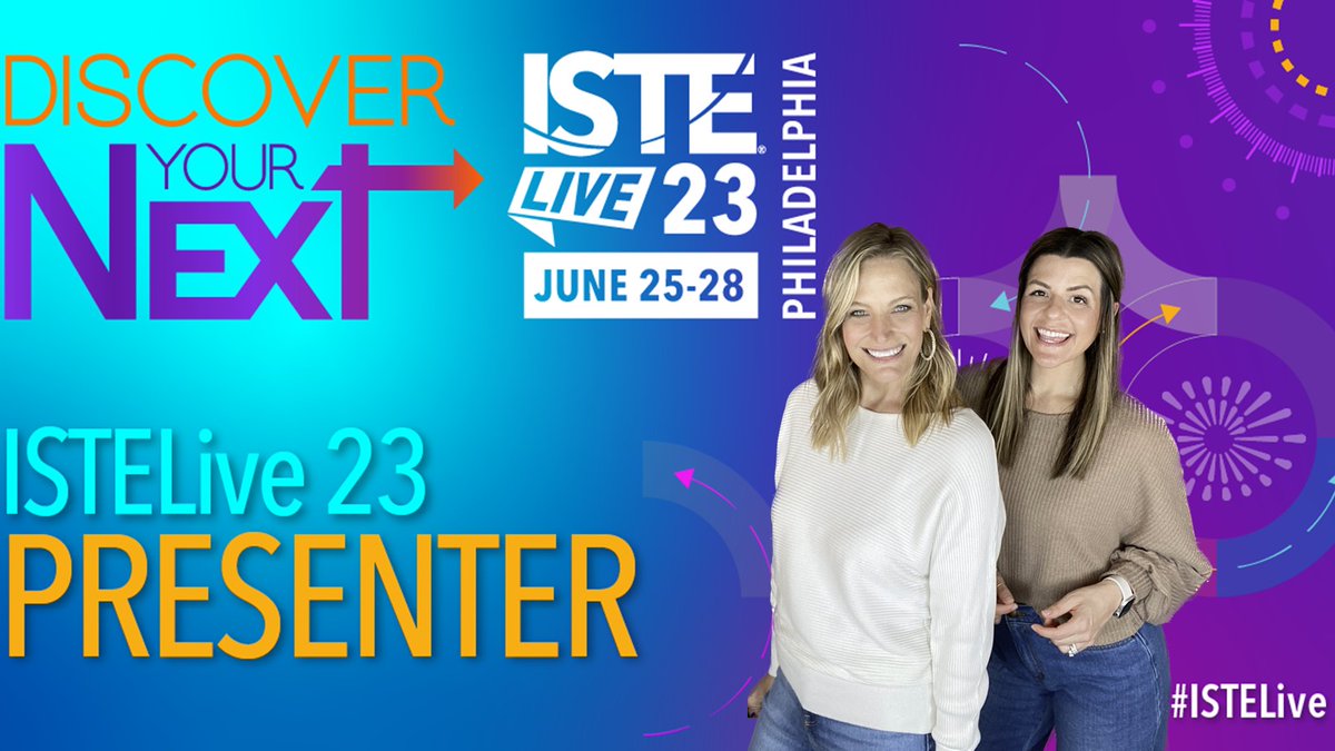 Will we see you at ISTE? Join us for 5 Steps to your Best Math Block! conference.iste.org/2023/  #istelive23 #elementarymath