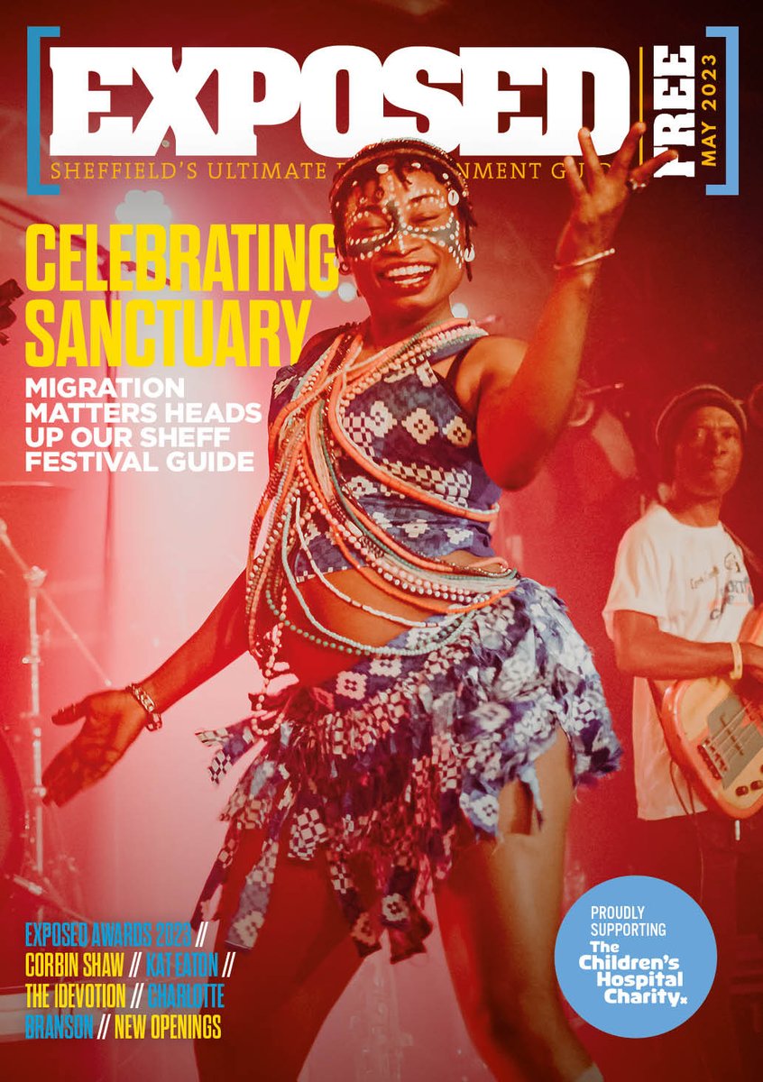 Migration Matters Festival (@migmatfest) on Twitter photo 📣COVER STORY KLAXON 📣
With so many festivals in Sheffield, it’s a real ‘pinch us’ moment to be featured on the front of <a href="/ExposedMagSheff/">Exposed Magazine</a> for their must-read festival special.
Pick up your copy around the city from Friday.
#sheffield #sheffieldevents #migrationmatters 📣COVER STORY KLAXON 📣
With so many festivals in Sheffield, it’s a real ‘pinch us’ moment to be featured on the front of <a href="/ExposedMagSheff/">Exposed Magazine</a> for their must-read festival special.
Pick up your copy around the city from Friday.
#sheffield #sheffieldevents #migrationmatters