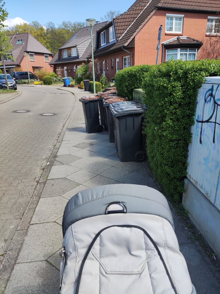 Merke: Spaziergänge durch Eiche besser nicht an Mülltagen
<a href="/LH_Potsdam/">Potsdam</a> <a href="/SWP_Potsdam/">Stadtwerke Potsdam</a> 
#runtervomgehweg