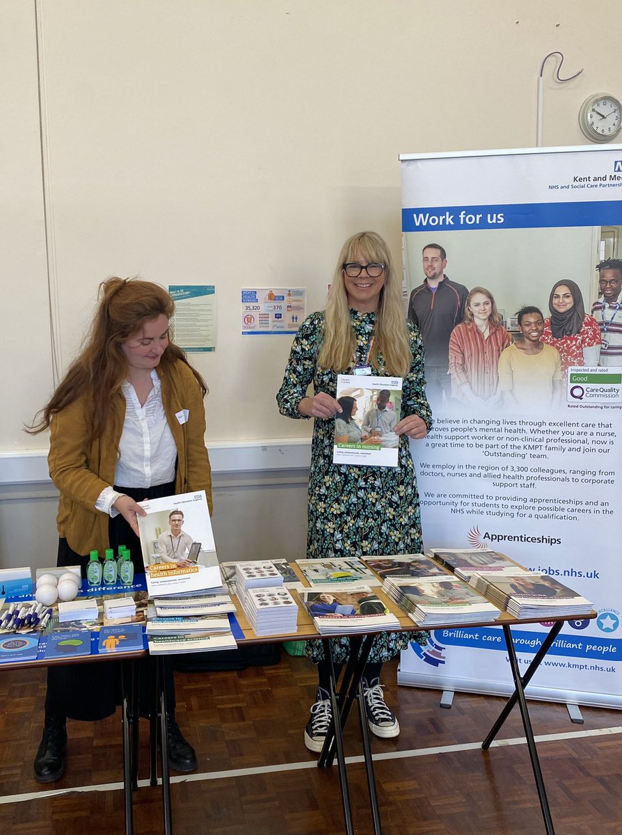 Louise Hargreaves (@louhargreavesot) on Twitter photo Busy morning at <a href="/EKCFolkestone/">EKC Folkestone College</a> careers fair! #kmpt #kmptproud #nhscareers #mentalhealthnursing #ahpcareers #workforus #OccupationalTherapy Busy morning at <a href="/EKCFolkestone/">EKC Folkestone College</a> careers fair! #kmpt #kmptproud #nhscareers #mentalhealthnursing #ahpcareers #workforus #OccupationalTherapy