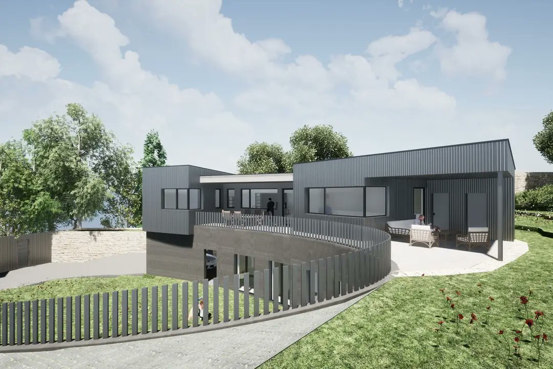 Compartimos unas fotos recientes de una casa que nos encanta! ❤️
Objetivo #certificación #Passivhaus #CasaPasiva en suelo urbano de #Llanes. Proyecto singular, estructura #madera #CLT, envolvente aislada y acabado exterior chapa metálica. 1° #BlowerDoor test superado 0,3ren/h.