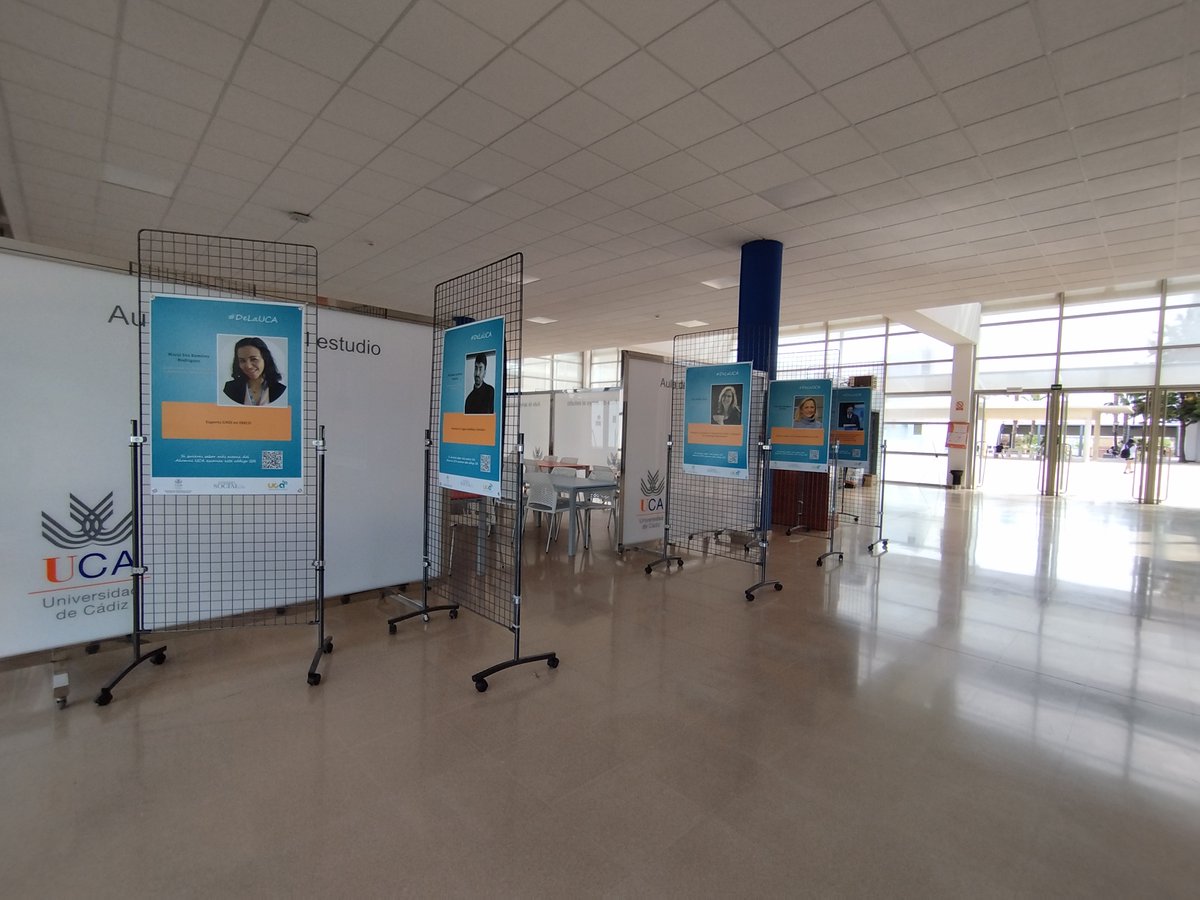 RedAlumniUCA's tweet photo. La l Expo Alumni UCA hace su tercera parada en el Campus de Jerez hasta el próximo viernes 5 de mayo.
 La siguiente parada será en el Campus de Puerto Real desde el día 16 de mayo hasta el 26 del mismo mes. 
#redalumniUCA 
Si quieres conocer más detalles: https://t.co/e4woDGxsZD https://t.co/kdk1eNdMfX